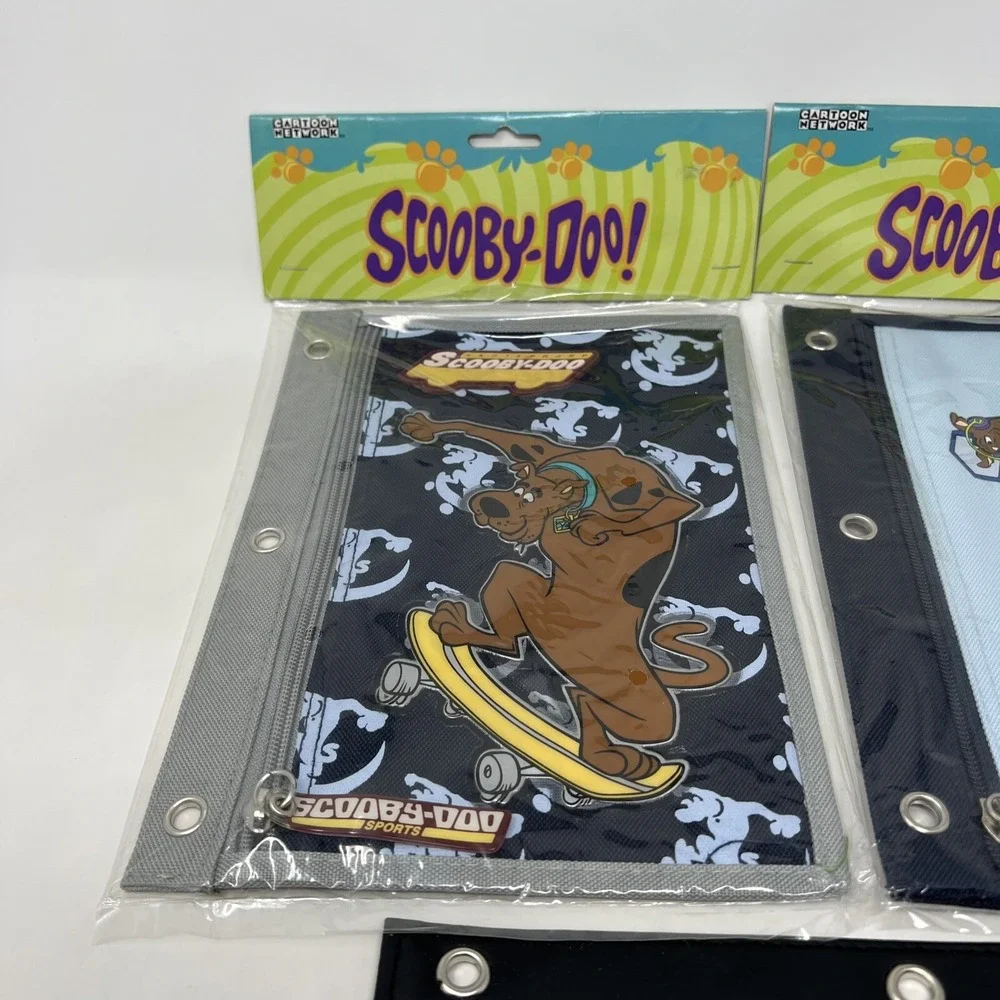 Scooby Doo Cartoon Network Pencil Bag Pouch For 3-ring Binder